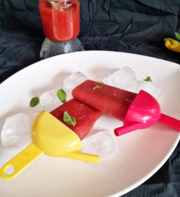 Spicy Baked Watermelon Popsicles Recipe