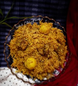 Kolkata special chicken biryani recipe