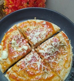 Cheese pan pizza recipe