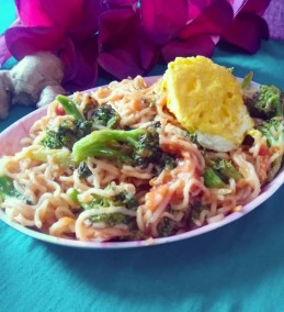 Broccoli Ginger Noodles Recipe