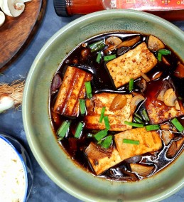 Vietnamese Braised tofu and mushroom recipe