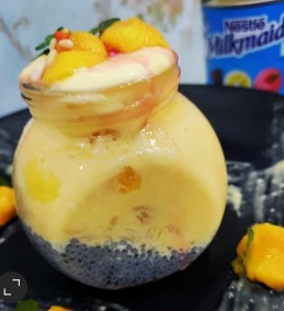 Mango Phirni Jar Falooda Recipe