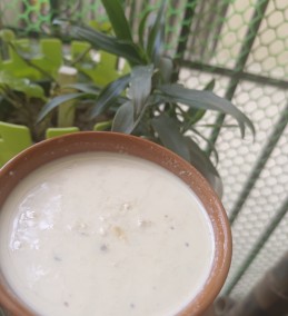 Makhana and dry fruits rabadi recipe