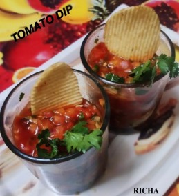 Tomato dip recipe