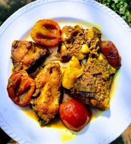 Fish with tomatoes recipe