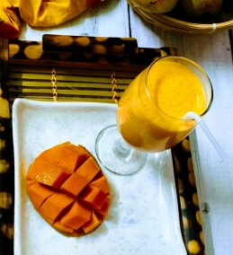 Mango milk shake recipe