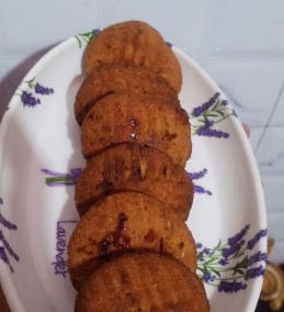 Fennel Seeds Flavoured Jaggery Cookies(Fried) Recipe
