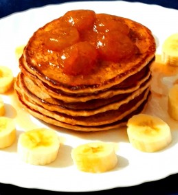 Banana Oats Pancake with Caramelized Banana Recipe