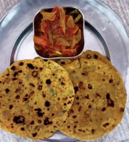 Leftover Dal Paratha Recipe