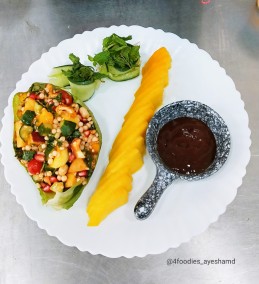 Sabudana Fruit and Nut Vegan Salad Recipe