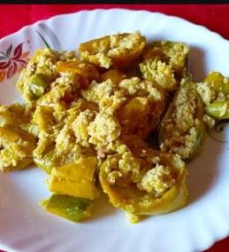 Pointed guard curry with sesame seeds recipe