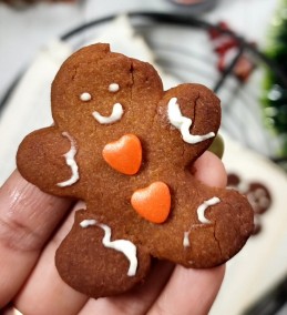 Easiest Gingerbread Cookie ( Healthy Version) Recipe