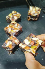 Healthy dates  and dry fruits bar recipe