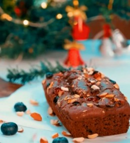 Chai spiced Christmas Cake Recipe