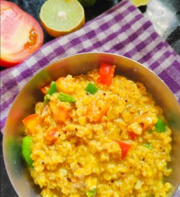 Daliya Vegetable Khichdi Recipe