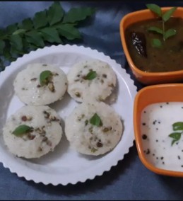 Idli filled with moong dal sprouts recipe