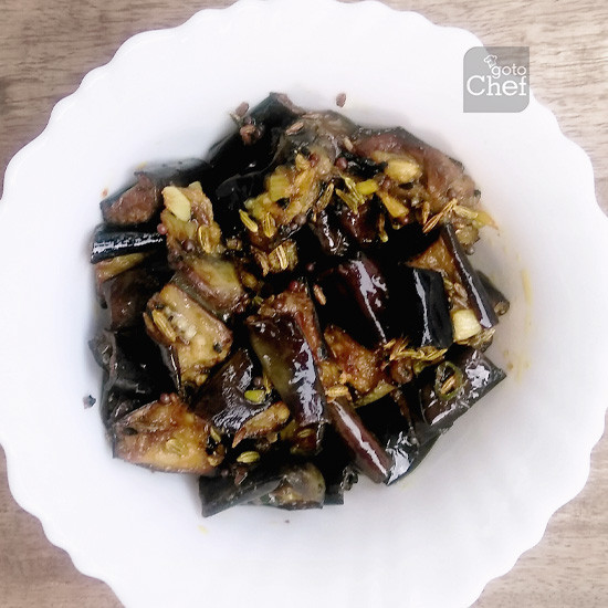 Baingan in Panch Phoran Masala Recipe - GoToChef