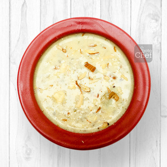 Lauki Kheer Recipe - GoToChef