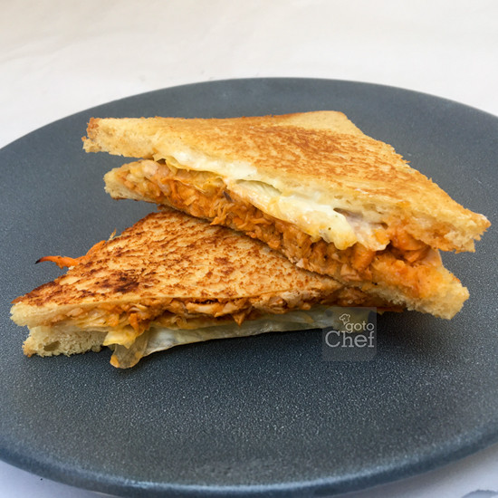 Butter Chicken Sandwich Recipe - GoToChef